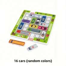 Children's Intellectual Maze Challenge Puzzle Toy, Huarong Road Car Jigsaw, Logic Thinking Board Game For Party - Car Huarong Road Jigsaw Puzzle - View 6