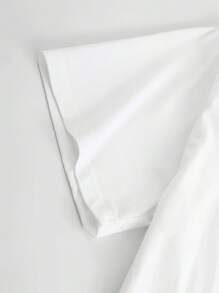 Women's White T-Shirt - Casual Everyday & Beach Outfits Shark Graphic Tee - Machine Washable Everyday Summer Top For Women, Beach T Shirt, Relaxed Fit Shirt, Saint Barth Style, Comfortable Fabric