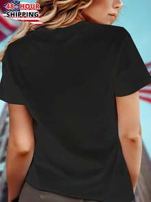 WANNA TEST OUT MY SCRATCH N SNIFF Womens T Shirt Fun Graphic Tee  Casual Top Gift For Her Humor Cool Street Style Fashion Summer Must Have - màu đen - Xem 4