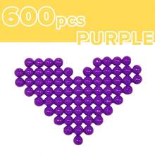 10 色 1000 件/15 色 1500 件/24 色 2400 件标准配件包，白色、黑色、红色、蓝色补充珠可用，魔法水珠拼图玩具，DIY 马赛克工艺品，适合男孩、女孩、3 岁以上儿童和爱好者，是送给儿童、幼儿园、生日的理想礼物