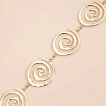 1pc Bohemian Style Asymmetrical Geometric Spiral Waist Chain - Waist Chain - View 3