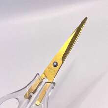 1pc Acrylic Scissors Multi-Purpose - Stainless Steel - 6.5 Inches - Fabric Scissors For Office, Home, Arts & Crafts Craft Scissors