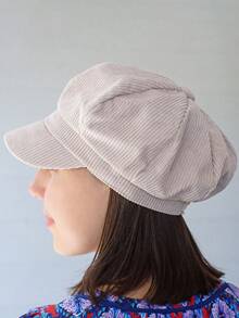 1 pieza Gorra octogonal unisex para otoño/invierno - Boina de artista, Gorra de periodero, Gorra con visera, Adecuada para fiestas, baile, escuela, graduación, Navidad, cálida y de moda - Multicolor - Ver 4