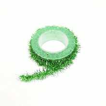 1 لفة 9.19 قدم شريط بريق متعدد الألوان لتزيين شجرة وحفلات عيد الميلاد والديكور الداخلي والخارجي للمناسبات العطلات