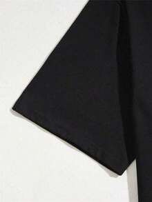 Kiss Rock Band T-Shirt, International Music, Halftone Shirt, Unisex Blouse, Men's And Women's, 100% Cotton, Premium Top Streetwear, New Release, Immediate Shipping, Various Colors!! Plus Size - 黑色 - 查看 3