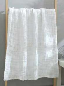 1pc 110*110cm 6-Layer Gauze Bubble Muslin Baby Bath Towel Blanket - Multicolor - View 9