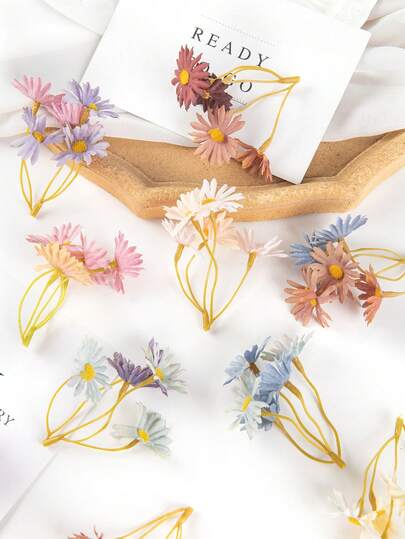 5/10/20/30 支装仿真花 - 迷你樱花，丝绸花，仿真植物，适用于家居、餐厅、客厅、户外花园装饰、插花、摄影道具，可用于秋季、春季装饰，可插花、花墙装饰、花环、新娘捧花、婚礼装饰、DIY花环材料、生日派对装饰、家居装饰配件、情人节等场合。