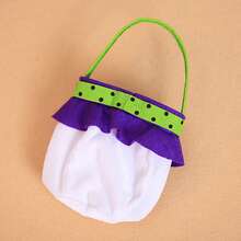 1 件/5 件万圣节卡通礼品袋、不给糖就捣蛋派对礼品袋、鬼节场景装饰道具、亡灵节派对零食袋、礼品包装派对袋、购物袋、手工手提袋，适用于户外主题派对装饰。 - 彩色 - 查看 9