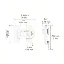 2pcs/1pc Child Lock For Refrigerator, Drawer, Cabinet, Oven, Multi-Functional Child Lock For Baby Proofing - 1pc - View 2