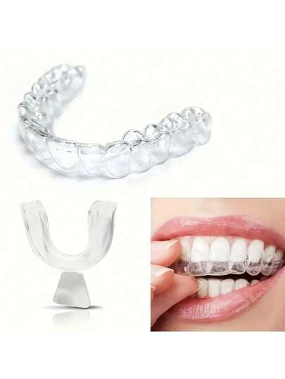 1/2/4/10pcs Transparent EVA Mouthguard, Breathable Design, With Protective Case, Suitable For Boxing, Kickboxing, Taekwondo, Football, Basketball, MMA Training And Competition