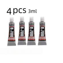 2 Stück B7000 Mehrzweck-Klebstoff, halbflüssig, starker wasserfester Universalklebstoff für DIY-Schmuck, Basteln, Metall, Halloween, Thanksgiving, Weihnachtsgeschenke, Sommer, Schule