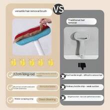 Powerful Household Dust Removal Tool For Cleaning Cat Hair, Flooring, Bedding, And Blankets, Multi-Functional Two-Way Fur Removal Device For Pets