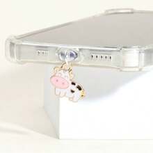 2 Stücke/6 Stücke/12 Stücke Ladeanschluss Staubschutz, Kopfhöreranschluss Staubschutz geeignet für Apple/Typ-C Handys, Ladeanschluss Dekoration