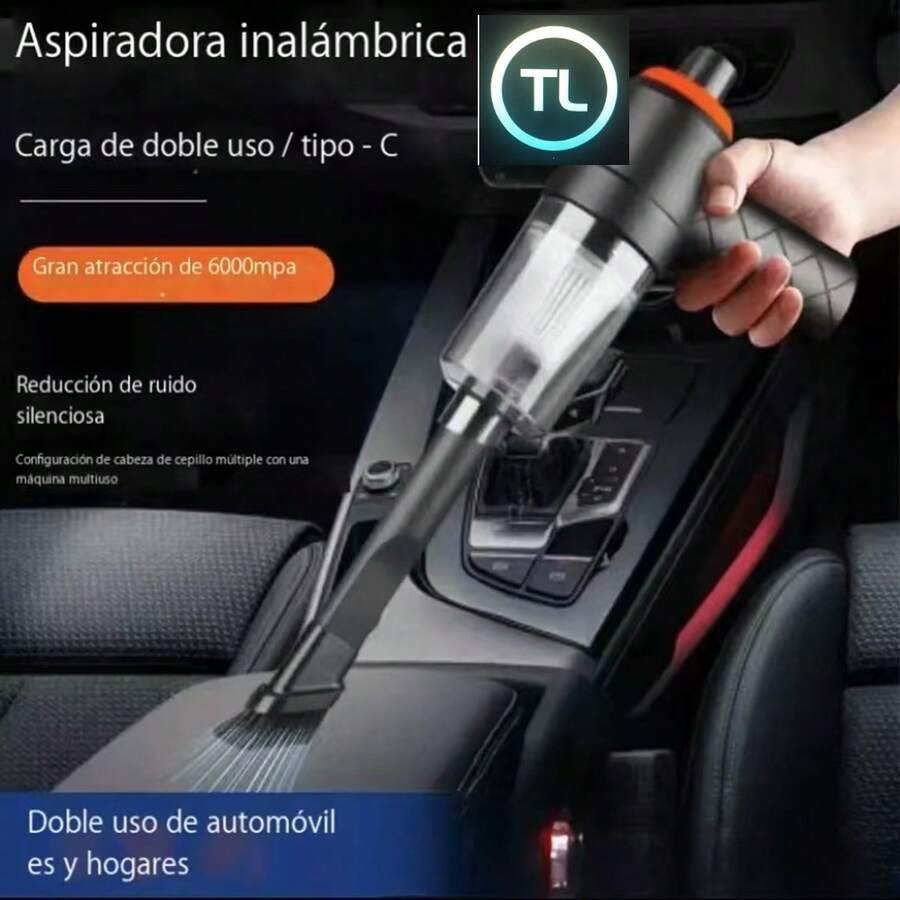 Aspiradora Inalámbrica Potente Portátil para Hogar y Vehículos Multisuperficie con Accesorios Incluidos Diseño Compacto Colores Surtidos - Multicolor - Ver 1