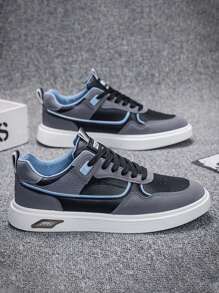 男士时尚百搭休闲运动鞋，青少年防滑耐磨运动鞋