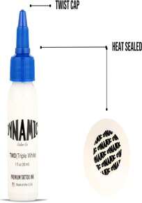 Dynamic Color Co Triple White Ink Bottle 1oz