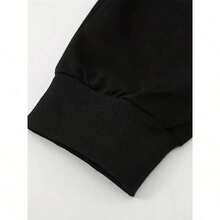 Pantalones de chándal con estampado de anime, pantalones de chándal con cintura elástica de punto y cordón, pantalones de chándal de alta calidad para hombres, pantalones para todas las estaciones, para rave - Negro - Ver 6