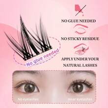 Cluster Lashes Lower Lashes Manga Small Flame Under False Lashes Strip Natural Bottom Eyelashes Korean Makeup