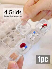 Upgraded Pre-Cut Medication Patch Pill Box, Travel Daily Pill Box, Travel Essential Mini Pill Bottle, 7-Day Pill Box, Travel Pill Box, Pill Box, Pill Rack, Medicine Storage Box, Travel Essential - Multicolor - View 14