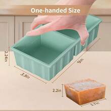 Silicone Freezer Tray For Soup Ice Cubes: 2 - Cup Freezing Tray With Lid For Meal Prep - 2Pack Silicon Soup Portion Freeze Trays Make Stock Souped Ice Cube - Nước - Xem 7