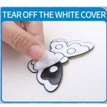 لعب حرفية من رقائق الألومنيوم DIY، ملصقات ملونة مصنوعة يدويًا، ملصقات كرتونية للحيوانات والفواكه والآيس كريم والحيوانات البحرية، مناسبة للخريف/الشتاء، عيد الميلاد، هالوين، المناسبات. تشجيع الأطفال على الإبداع بأنفسهم، ألعاب البنات، مفاجأة المناسبات. ملصقات رائعة لتزيين قصة الشتاء الخيالية مع طفلك الصغير. - متعدد الألوان - مشاهدة 7