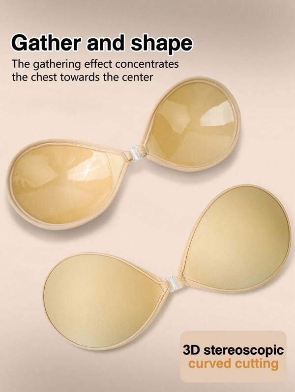 1 Piece Of Women's Chest Patch Push Up Adhesive Bra Pad