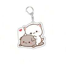 Móc khóa Anime Dudu Bubu Cặp đôi siêu dễ thương Gấu trắng và xám Cặp đôi Gấu trúc Móc khóa Acrylic Nhẫn cho Phụ kiện Túi Mặt dây chuyền Móc khóa Trang sức Người hâm mộ Tình yêu S Phụ kiện Halloween Ngày nhà giáo Ý tưởng quà tặng Giáng sinh Phụ kiện túi Dây đeo có giá đỡ ID Phụ kiện ô tô Móc khóa túi Phụ kiện ô tô Bạn bè Chị em - Trong sáng - Xem 11