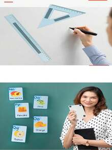 1 Roll Industrial Magnetic Tape, Acrylic Magnetic Strip, Self-Adhesive Rubber Soft Magnetic Strip, Educational DIY Craft Tape, Flexible Cuttable Magnetic Sticker, Curtain Partition Rubber Magnetic Strip, Strong Magnetic Force, Suitable For Handicrafts, Art Projects, Whiteboards, Refrigerator Magnets, Daily Office Supplies (Please Refer To The Video For Specific Usage Instructions) - Multicolor - View 7