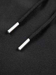 1pc Men's Casual Loose Fit Jogger Pants, Suitable For Daily Commute, Workout, Running, Outdoor, Hiking, Fitness, Jogging, Relaxed Fit, Versatile, Fashionable, Street Style, Ankle Length, Spring/Autumn, Fall