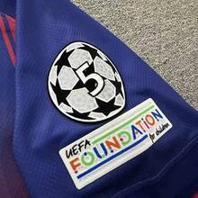 2526 Men's And Women'sUnisexQuick Dry Breathable JerseyHome10 Yamal Football Team Jersey - 紅藍 - 查看 3