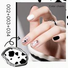 1 Bottle 10ml Water-Based Nail Polish, Quick Drying, Long-Lasting, Peel-Off, Suitable For Students, Alcohol-Free Nails - Burgundy - View 4