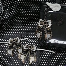 Accessori di supporto fai-da-te per fiocchi meravigliosi - accessori per badge e borse - supporto per badge versatile e originale - accessori decorativi per fiocchi stile Lolita - fermaglio per bordi - di ritorno a scuola
