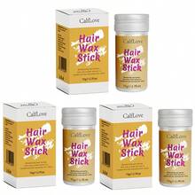 Hair Wax Stick Hair Mask 75g / 2.7 Fl.Oz – Travel Essentials For Quick Slick Back Styles, Edge Control, And Flyaway Taming | Curly Hair Product & Styling Wax For Weddings, Festivals, And Everyday Hair Stuff | Easy-To-Use Hair Gel Alternative For Smooth Finishes