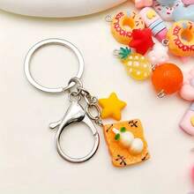 30/50/80/100pcs/Pack Random Mixed Color Realistic Cute Resin Food DIY Pendant, For DIY Earrings, Bracelets, Jewelry Making Accessories - Multicolor - View 9