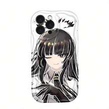 Funda de teléfono con patrón de chica anime para iPhone 16, linda 13PROMAX, hermosa 12MINI, bonita XR, única 16PROMAX, a prueba de golpes y anti-caída, fundas de teléfono XS 15PROMAX, estética 14PROMAX, diseño de onda 14, sensación suave 12 mujeres 13MINI, TPU grueso 16/15/15PRO/14PLUS/XSMAX/13/12PRO/16PLUS/16PRO/11/11PRO/14PRO/11PROMAX/12PROMAX/13PRO - Blanco - Ver 7