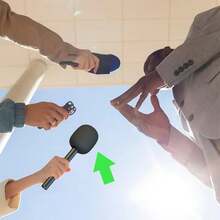 Wireless Microphone Handheld Pole, Interview Handheld Pole, Aluminum Alloy Handle, Suitable For Various Clip-On Microphone Models, Wireless Interview Microphone Adapter - Multicolor - View 5