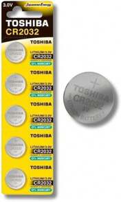 TOSHIBA 東芝 - 2016/2025/2032 3V 鋰紐扣電池，5/10/20/50 組可供選擇，用於磁性感測器鑰匙、秤、可穿戴設備、醫療設備、鉻電池和值得信賴的品牌