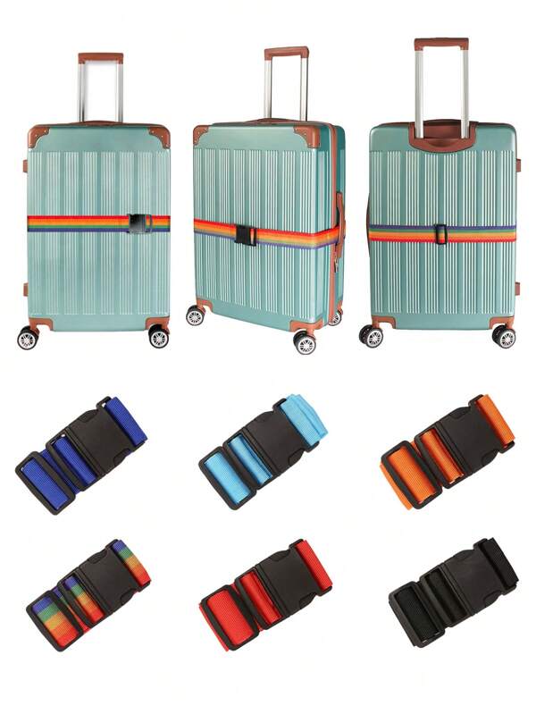 1PC Travel Luggage Strap Adjustable Password Lock Packing Belt Baggage Secure Lock Anti-Theft Luggage Strap Bundling Belt Packing For Student