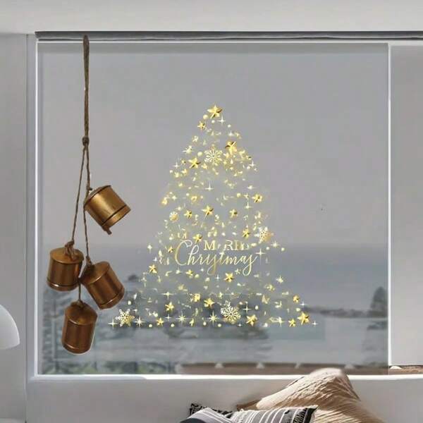 Set de 4 campanas de vaca de metal vintage, adecuadas para decorar la sala de estar, la entrada, la cerca, el hogar, la decoración navideña, la decoración de invierno