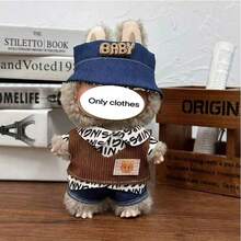 New 1-3 Generation 15-17cm LABUBU Pendant Casual Style Outfit Set Series, Clothes For LABUBU Figurine, Suitable For LABUBU 1-3 Generation Party And Gathering (Clothes Only, No Shoes) - Multicolor - View 6