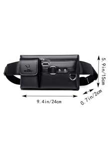 New Style Waist Bag For Men, Suitable For Working On Construction Sites Or Setting Up Stalls, Large Capacity For Holding Change, Multi-Functional, Adjustable Strap For Carrying Around.