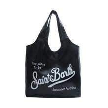 2025 New Large Capacity Bag For Women, Niche Design, Versatile Letter Handbag, Commuter Shoulder Bag - 黑色 - 查看 3