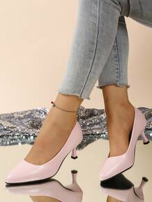 Chaussures à talons hauts élégantes et brillantes pour femmes, pour la rue, Halloween, Noël, les trajets, le mariage, l'école, les vacances