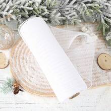 1 Roll, 900cm Christmas Decorative Ribbon, Christmas Party Decor Streamer, DIY Christmas Tree Decoration Ribbon, Tulle Bow Hanging Ornament, Suitable For Christmas Tree Decor, Home Decor, Room Decor, Bedroom Decor, New Year Decor, Christmas Decorations, Holiday Party Decor, Christmas Party Supplies, Christmas Themed Holiday Hanging Decor, Party Favors, Happy New Year, Christmas Gifts, Christmas Decorations, Christmas Event Party Supplies, Gifts For Friends And Family Winter Christmas Decorations Home Christmas Gifts Christmas Decor - Multicolor - View 16