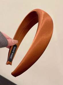 Fashionable & Versatile Satin Foam Headband, 2025 New High Crown Pressure Washing Face Headband, High-End Hair Accessories For Women, Hair Band, Makeup, Hair Hoop ,Hairband For Women Head Accessories