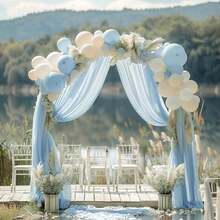 2pcs/Set 27*236 Inch Willow Green Garland, Suitable For Wedding, Ceremony, Reception, Party, Ceiling, Banquet, Daily, Outdoor Decor - Multicolor - View 12