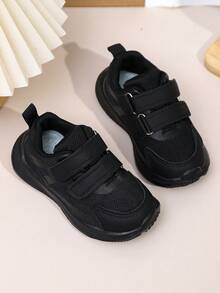 1 par de zapatos deportivos casuales de suela suave, ligeros y con cierre de , de estilo clásico, adecuados para el otoño, unisex.