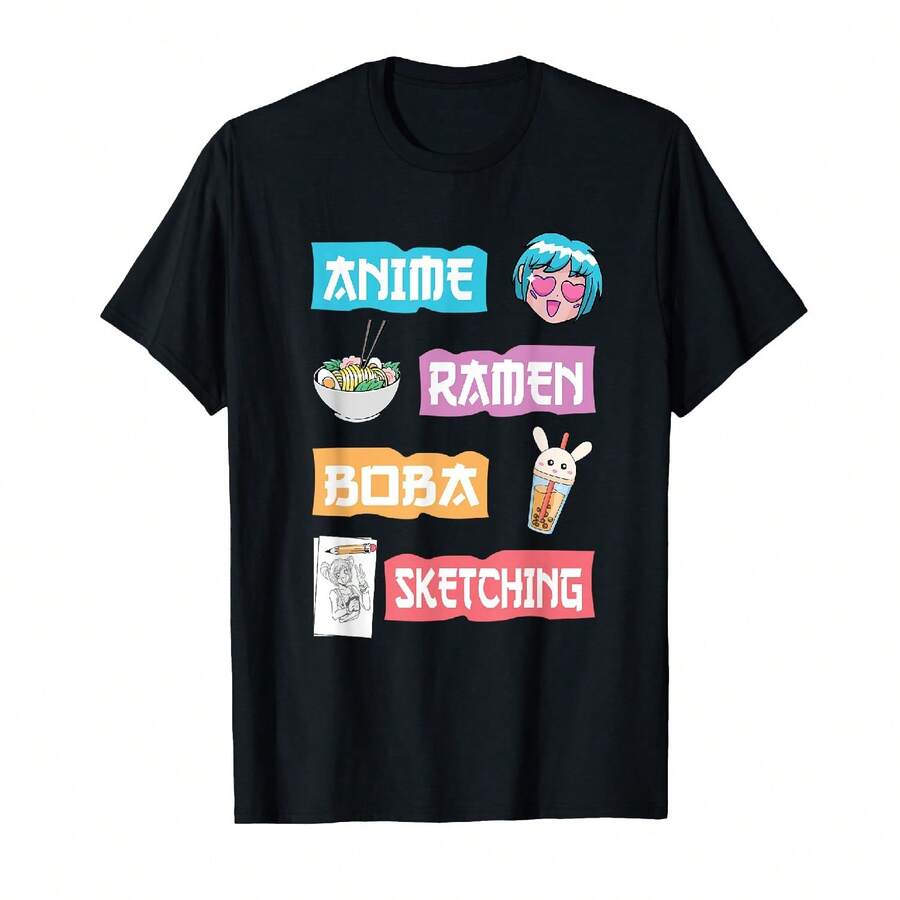 Women T-Shirts - Black - View 1