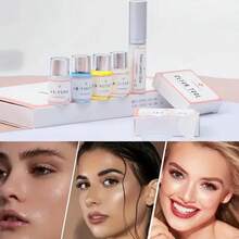 Lash Lift Kit, Eyelash Perm Kit, Professional Eyelash Curling Lash Extension Set, Glue Upgraded Version, Lash Extensions, Lash Curling, Semi-Permanent Curling Perming Kits Suitable For Salon Use - Bạc - Xem 4