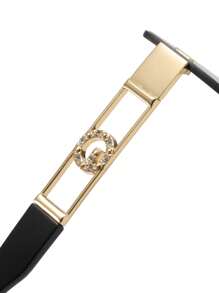 LINFEMAND 无框猫眼时尚眼镜，渐变镜片，女士沙滩休闲派对户外旅行时尚眼镜，节日礼物 - 彩色 - 查看 7